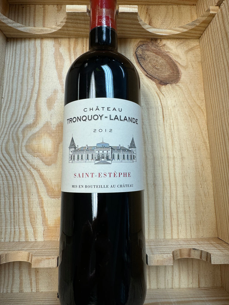 Chateau Tronquoy-Lalande Saint-Estephe 2012