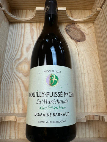 Domaine Barraud Pouilly-Fuisse La Marechaude 'Clos La Verchere' 1er cru 2022