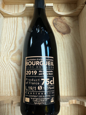 Pierre Borel Clos de la Pavee Bourgueil 2019