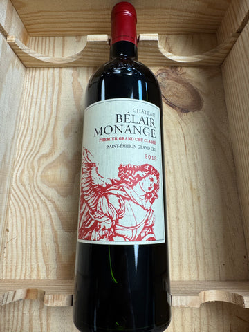 Chateau Belair Monange Premier Grand Cru Classe Saint Emilion 2013