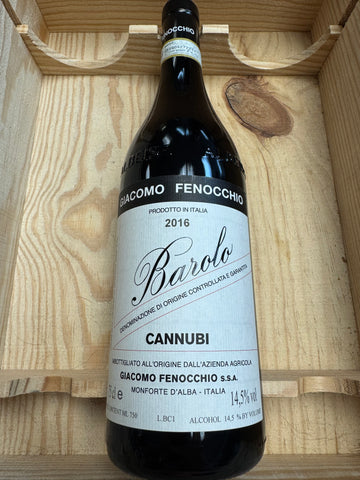 Giacomo Fenocchio Cannubi Barolo 2016