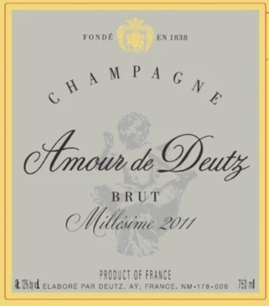 Deutz Amour de Deutz Blanc de Blancs Brut Millesime, Champagne, France